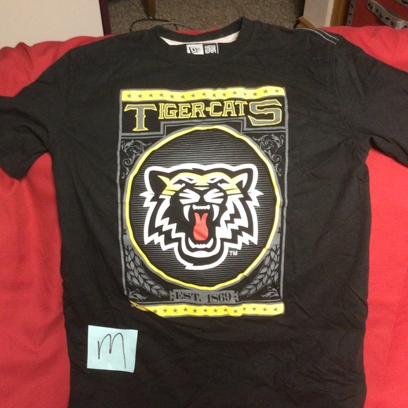 HAMILTON Tigercats tshirt - Picture 1 of 1